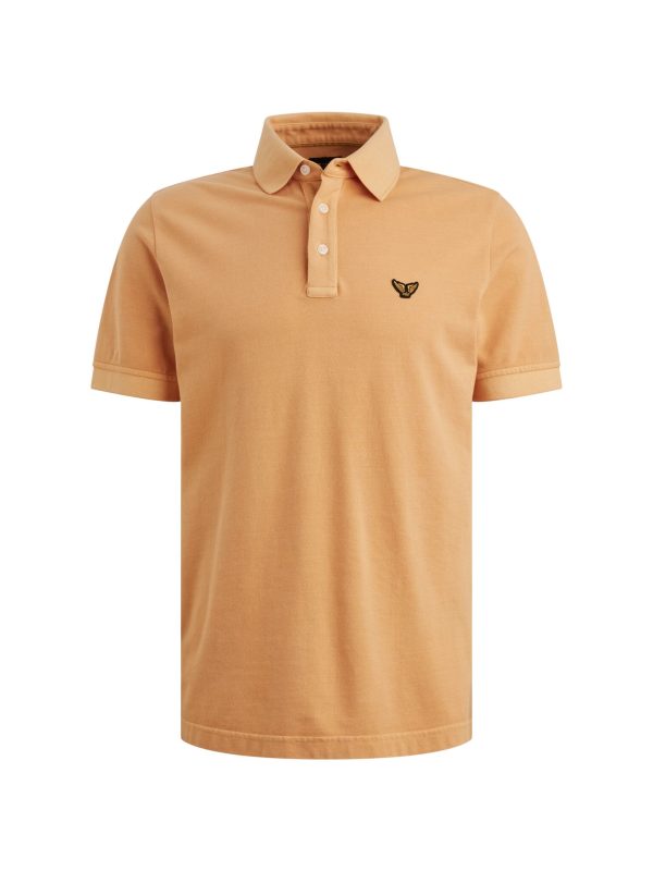 Polo Pique Dyed Gold Earth 2015