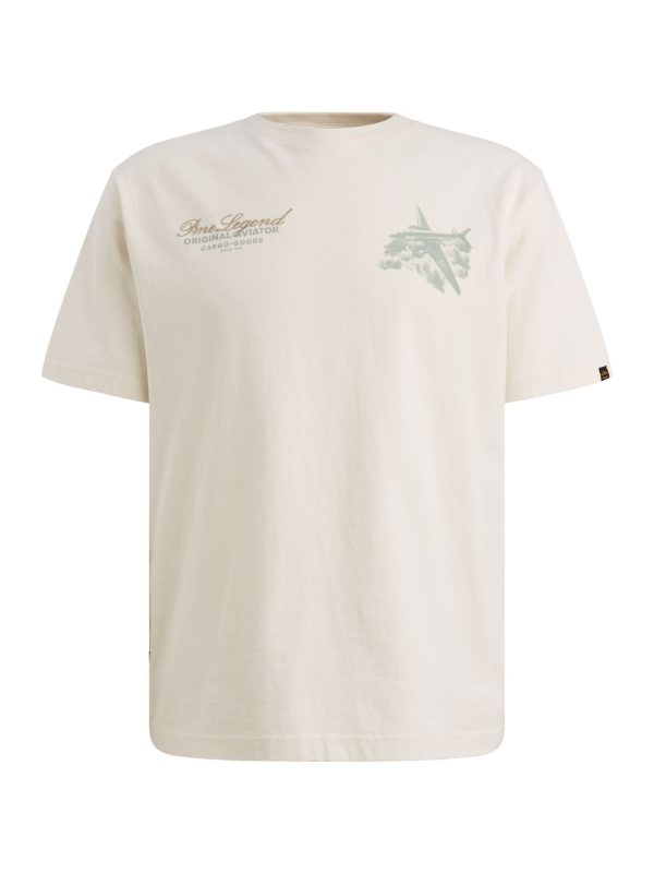 Tshirt Heavy Open end Cft Egret 7001