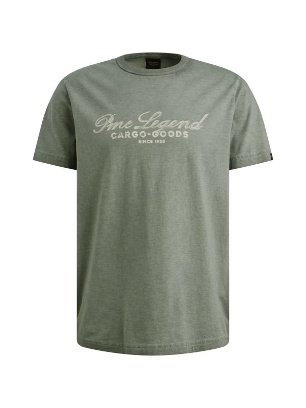 Tshirt Cold Dye Iceberg Green 6123