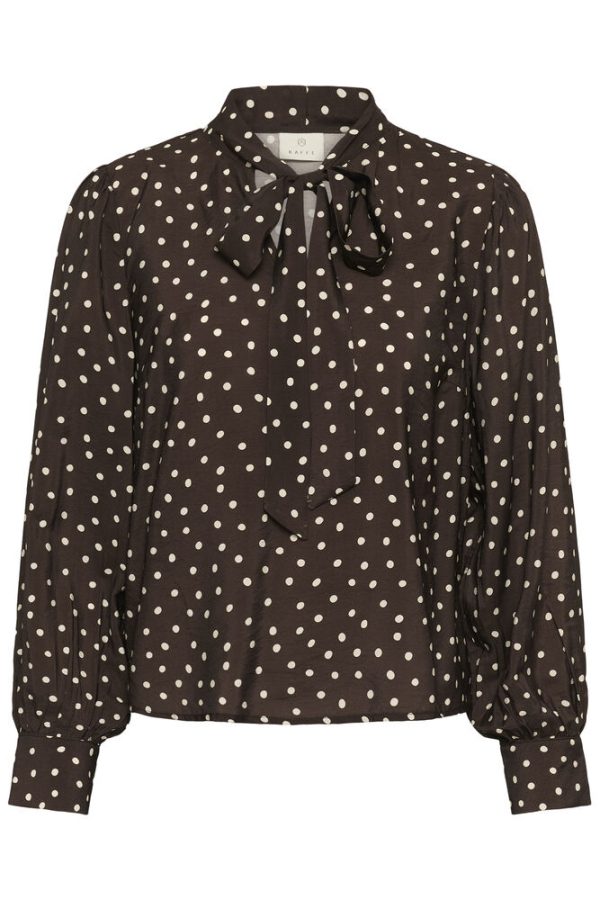 Blouse KAdotte Coffee Bean Turtl 109476