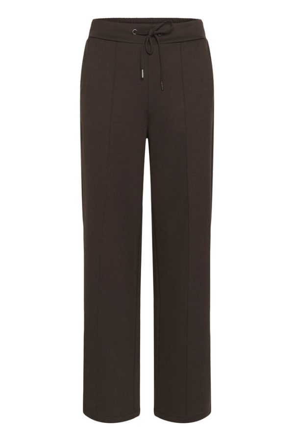 Broek KAjenny Straight Coffee Bean 190915