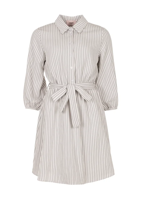 Jurk Dany Grey/White