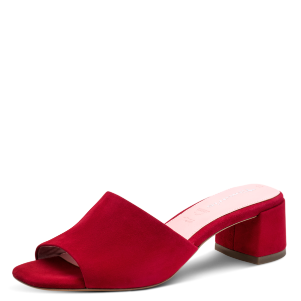 Slipper Red Suede 518