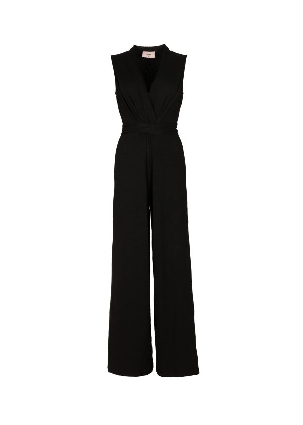 Jumpsuit Vasili black s/s