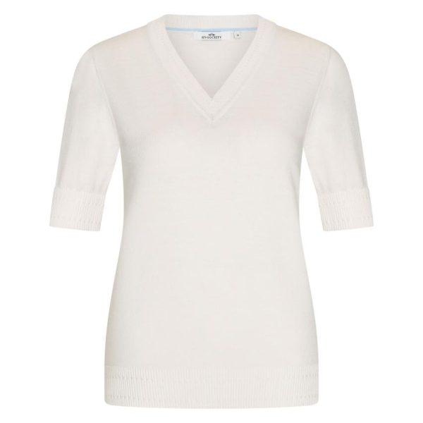 HVS Berna Knit T-shirt white
