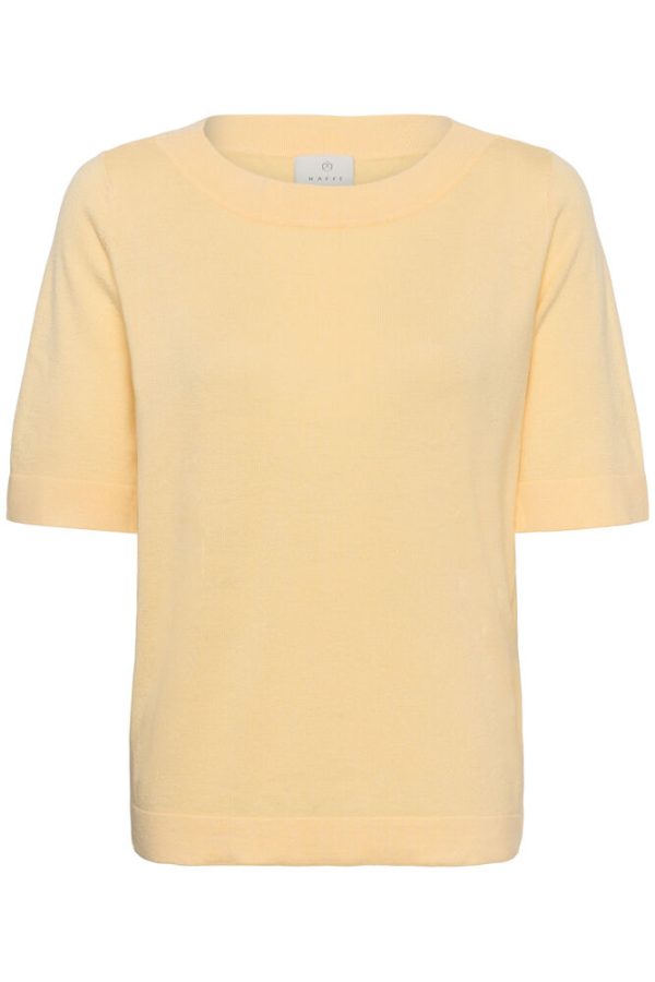 Trui KAlizza Boatneck Solid Pullover Sunlight